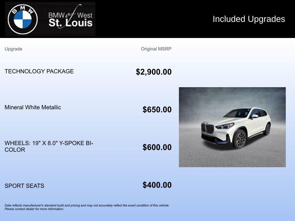 new 2026 BMW X1 car, priced at $49,420