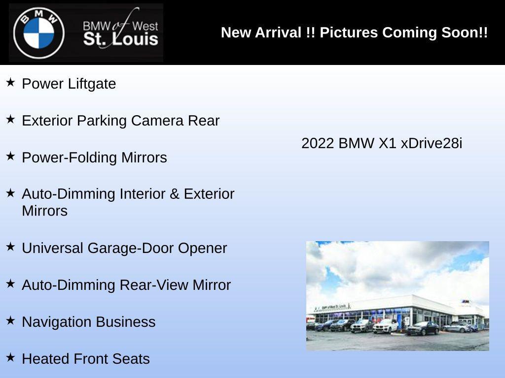 used 2022 BMW X1 car, priced at $23,357