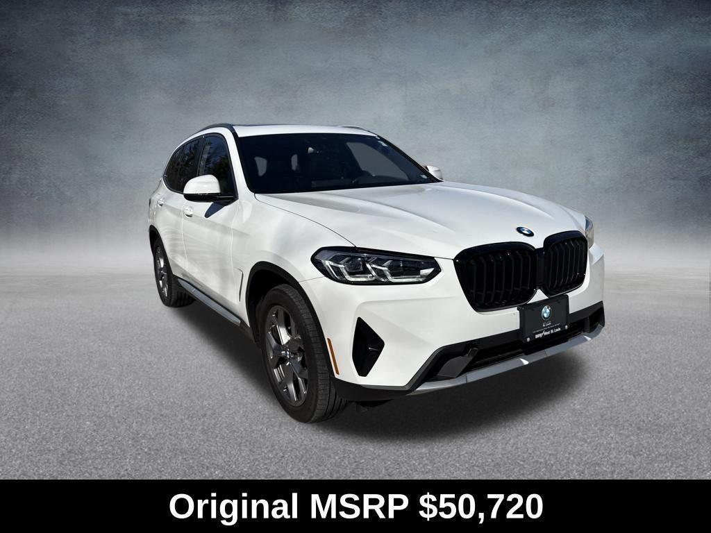 used 2022 BMW X3 car, priced at $33,295