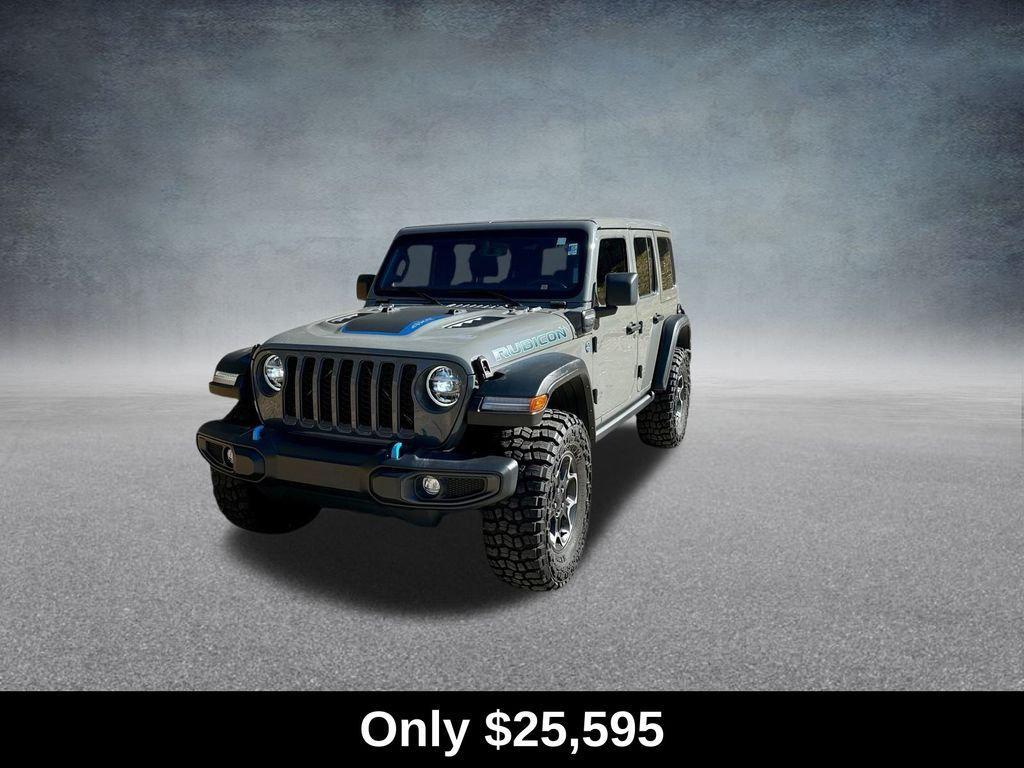 used 2021 Jeep Wrangler Unlimited 4xe car, priced at $23,885