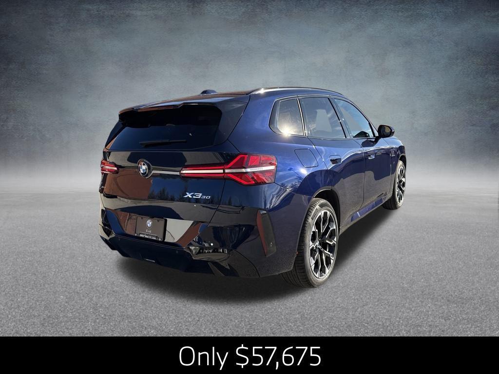 new 2026 BMW X3 car, priced at $62,675