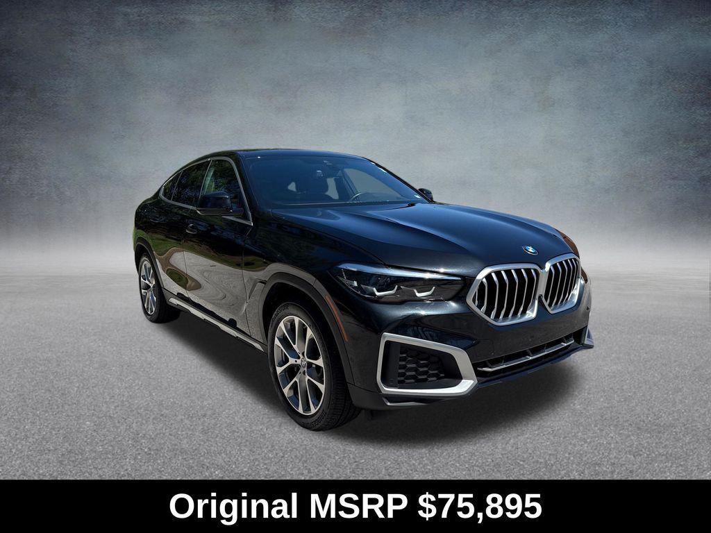 used 2023 BMW X6 car, priced at $55,959
