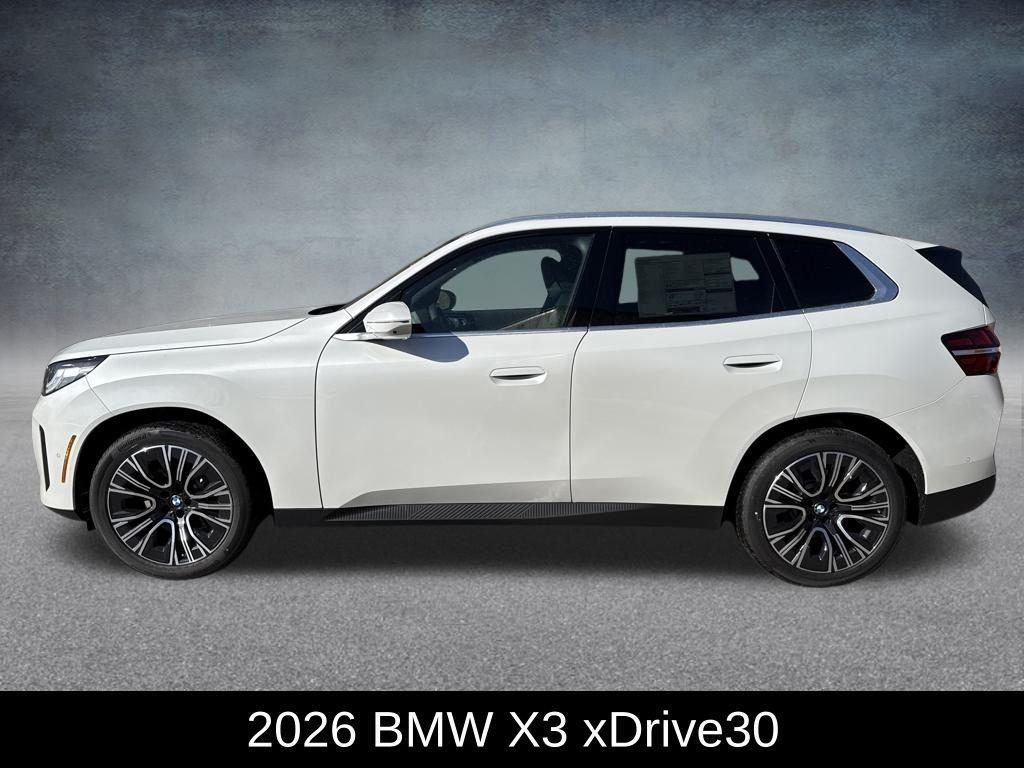 new 2026 BMW X3 car, priced at $57,725