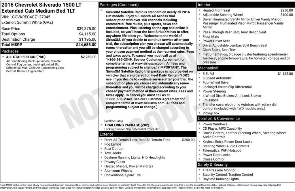 used 2016 Chevrolet Silverado 1500 car, priced at $21,193