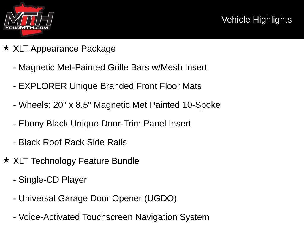 used 2018 Ford Explorer car, priced at $14,993