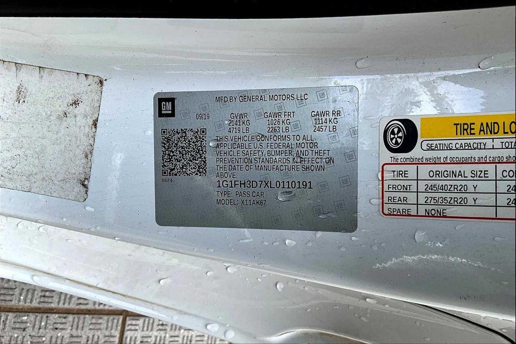 used 2020 Chevrolet Camaro car, priced at $29,425