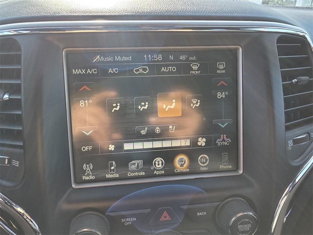 used 2017 Jeep Grand Cherokee car, priced at $14,560