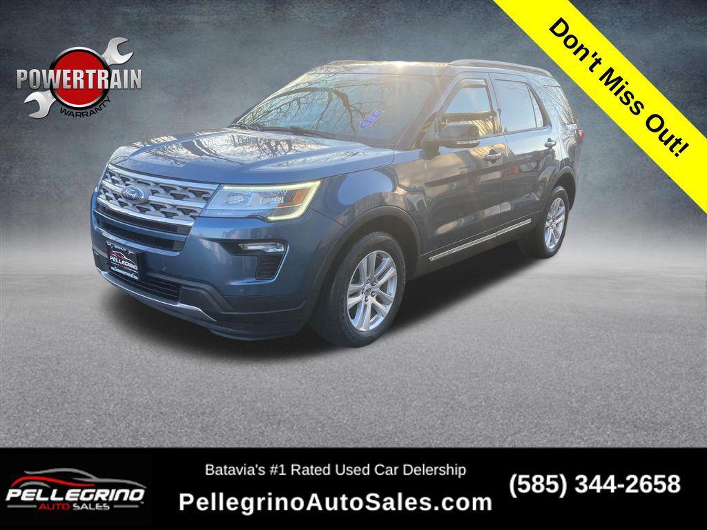 used 2018 Ford Explorer car, priced at $17,700