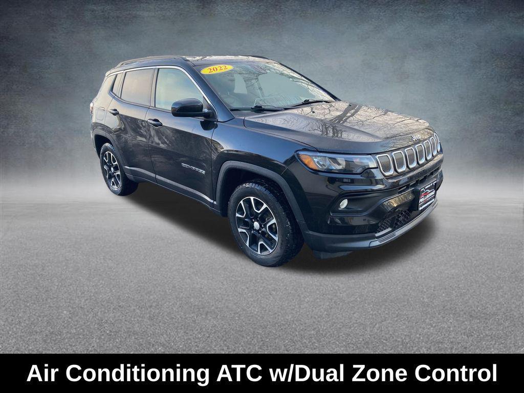 used 2022 Jeep Compass car, priced at $19,000