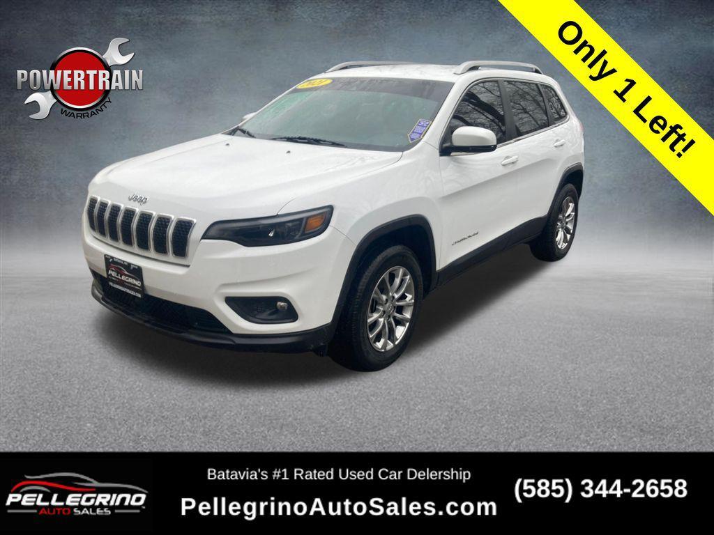 used 2021 Jeep Cherokee car, priced at $18,400
