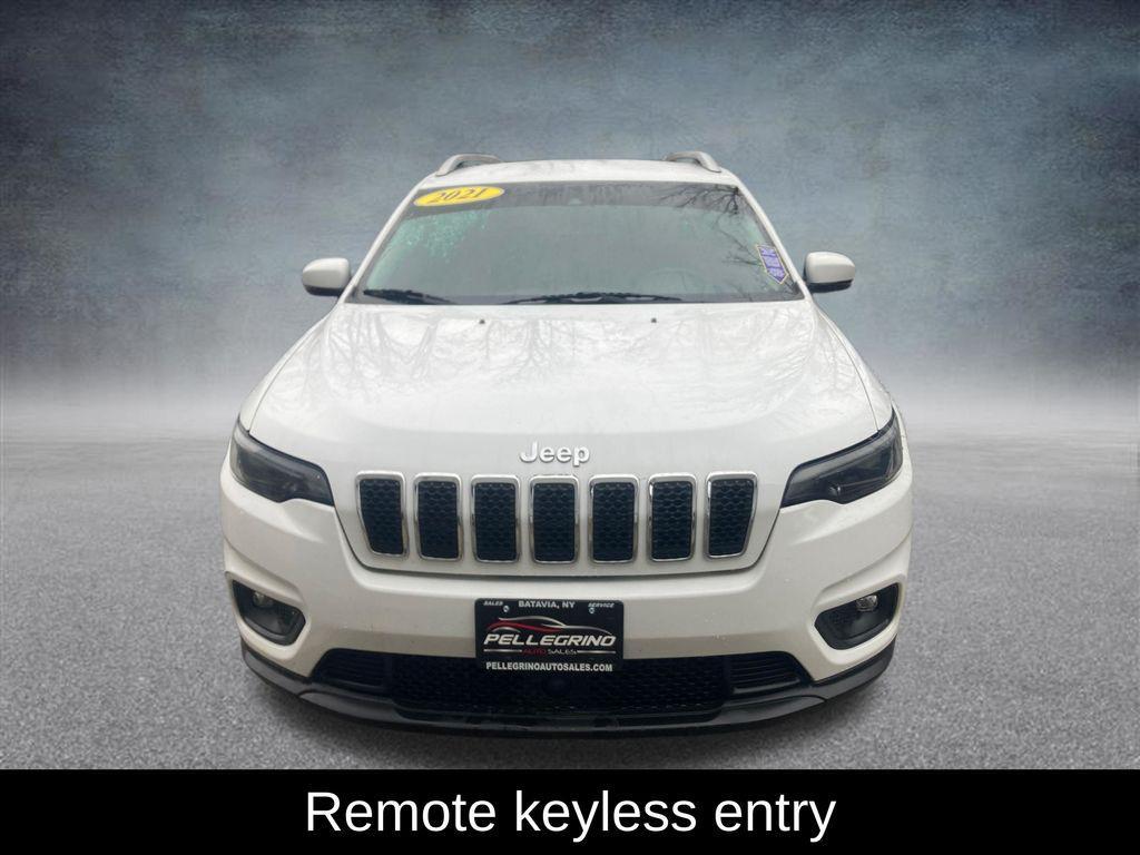 used 2021 Jeep Cherokee car, priced at $18,400