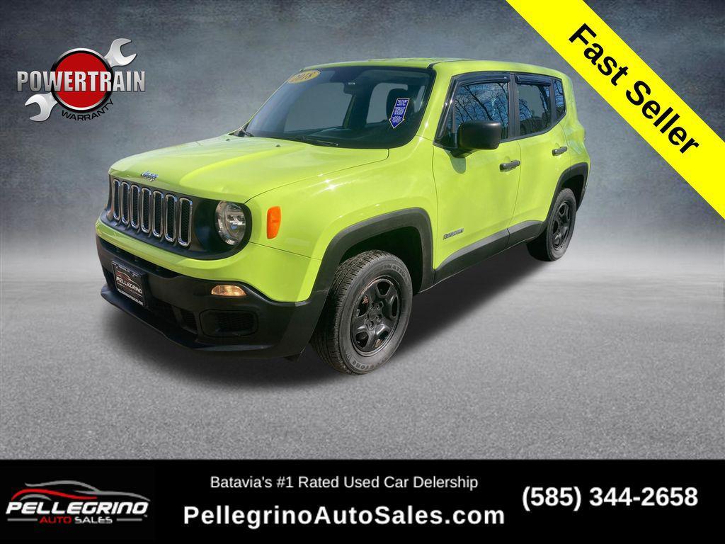 used 2018 Jeep Renegade car, priced at $12,000