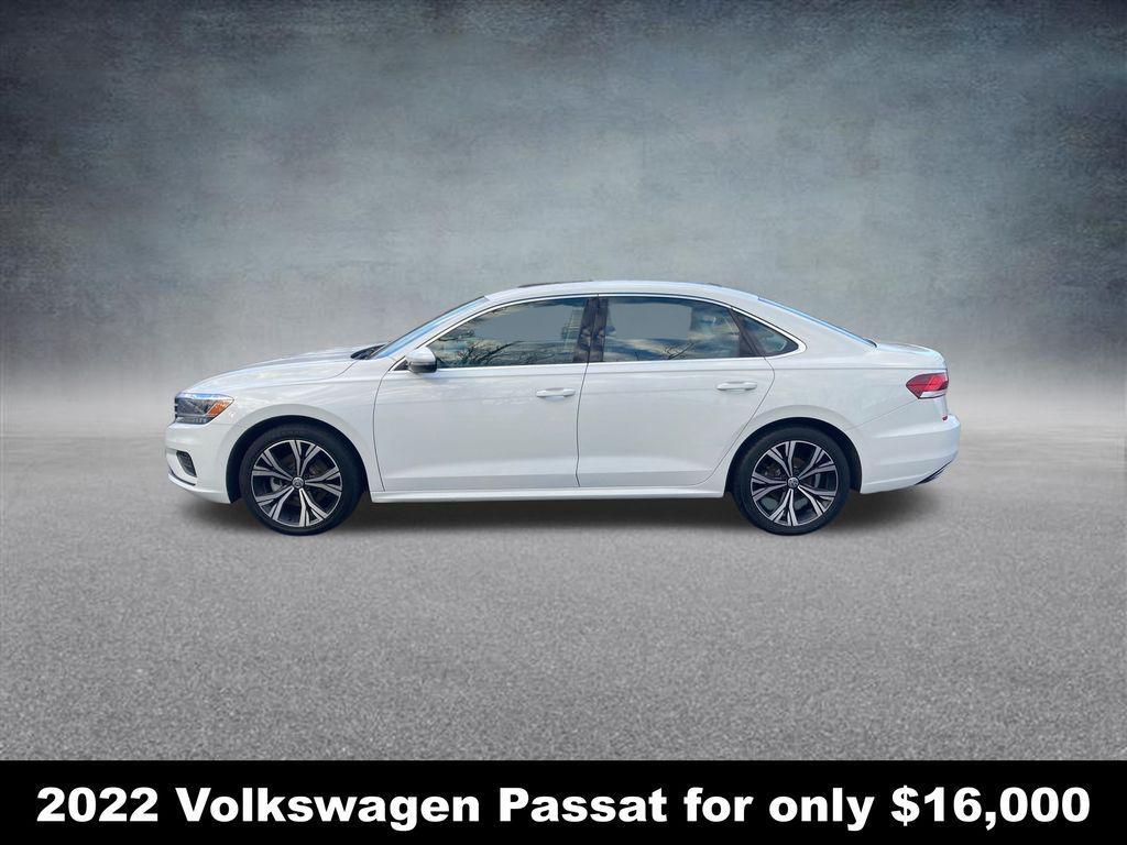 used 2022 Volkswagen Passat car, priced at $16,000