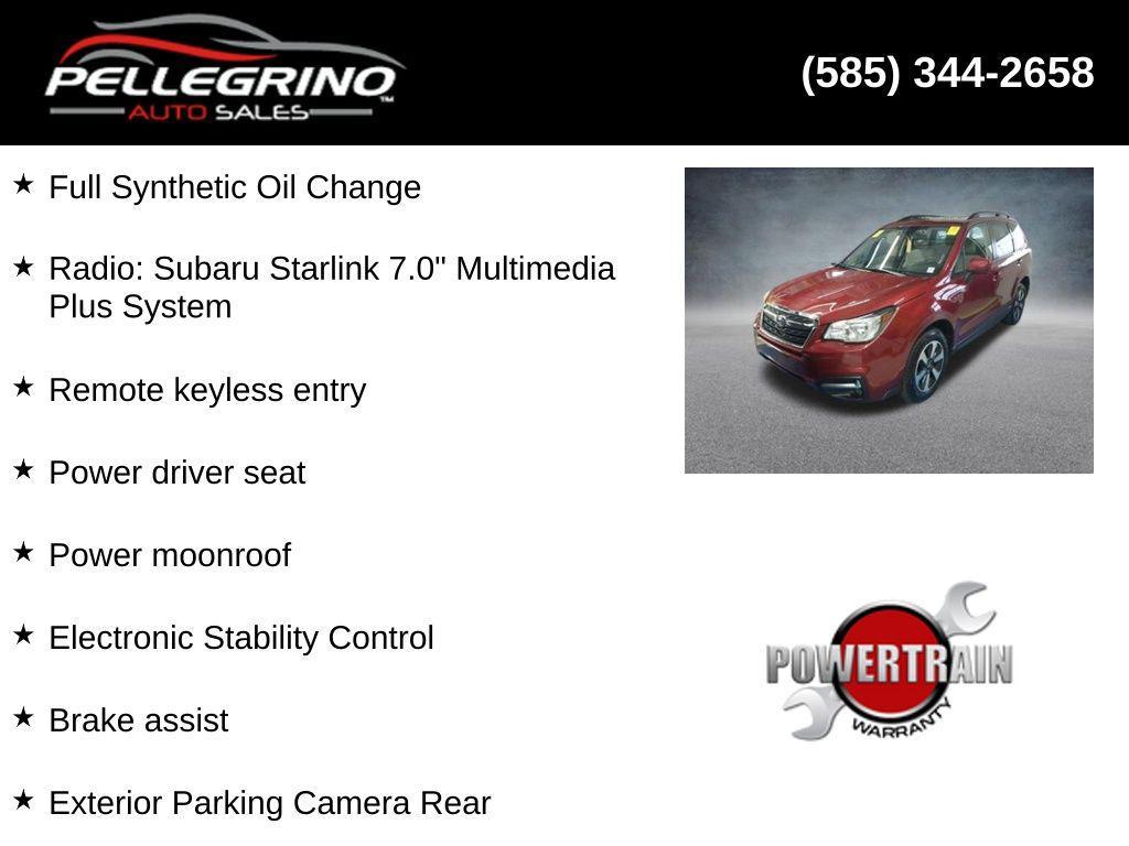 used 2018 Subaru Forester car, priced at $18,000