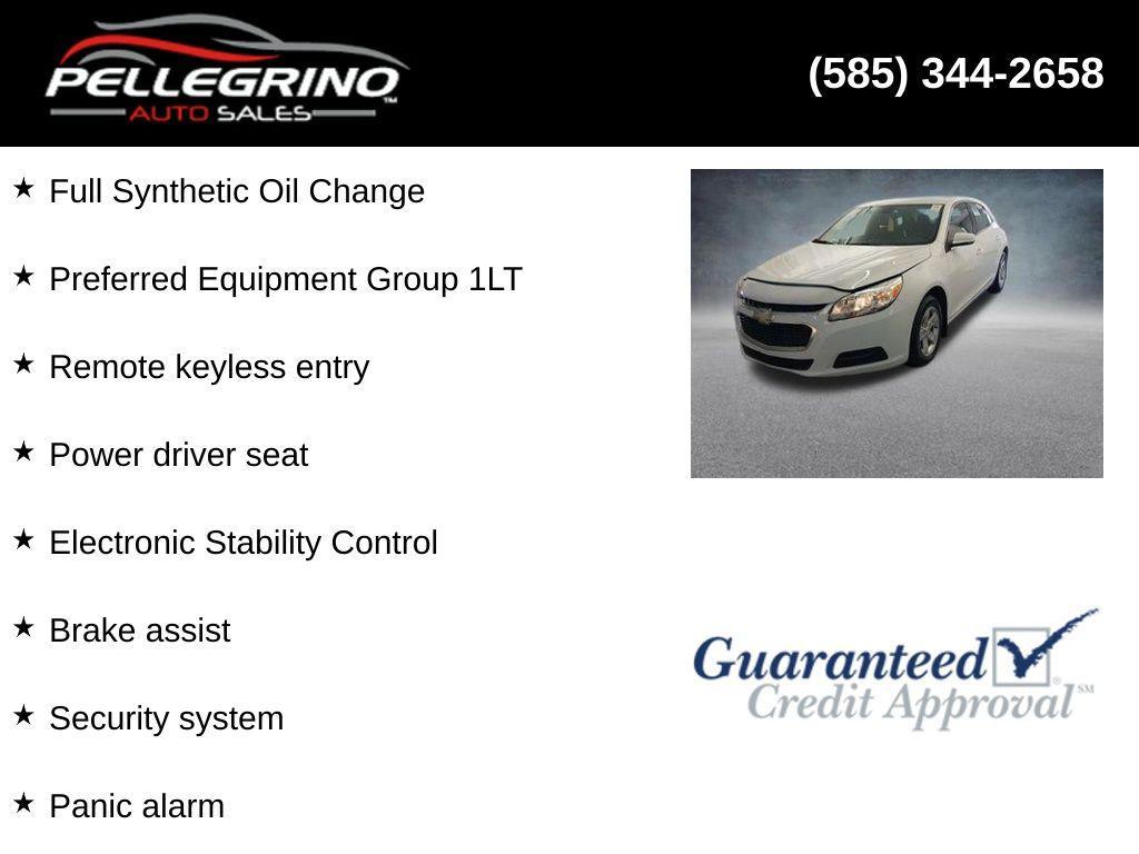 used 2016 Chevrolet Malibu Limited car, priced at $11,000