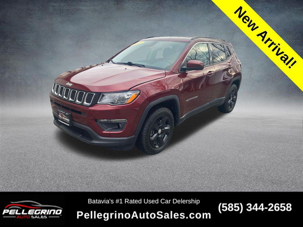 used 2021 Jeep Compass car, priced at $18,000