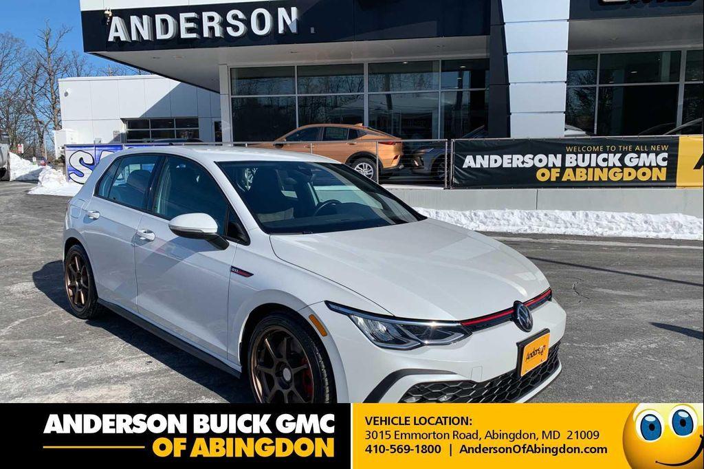 used 2022 Volkswagen Golf GTI car, priced at $19,989