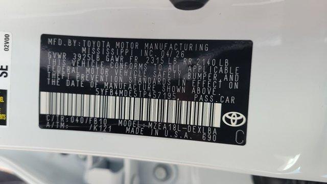 new 2026 Toyota Corolla car, priced at $26,747