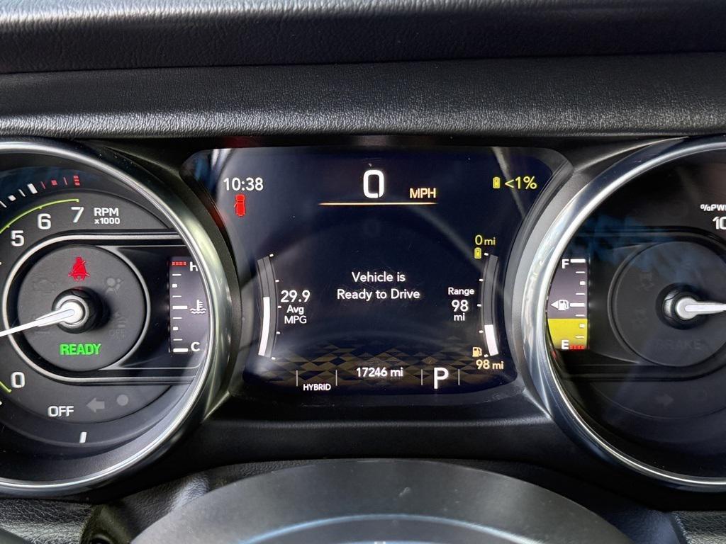 used 2023 Jeep Wrangler 4xe car, priced at $32,999