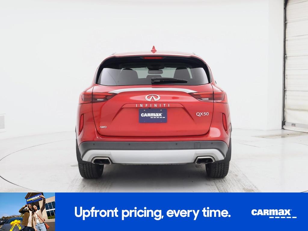 used 2022 INFINITI QX50 car, priced at $27,998