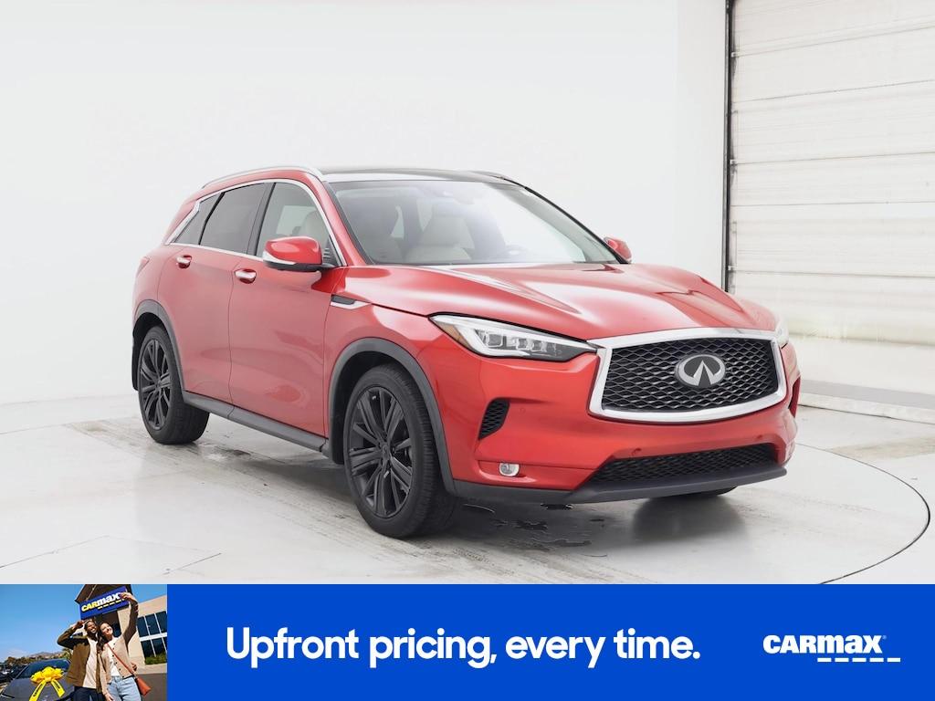 used 2022 INFINITI QX50 car, priced at $27,998