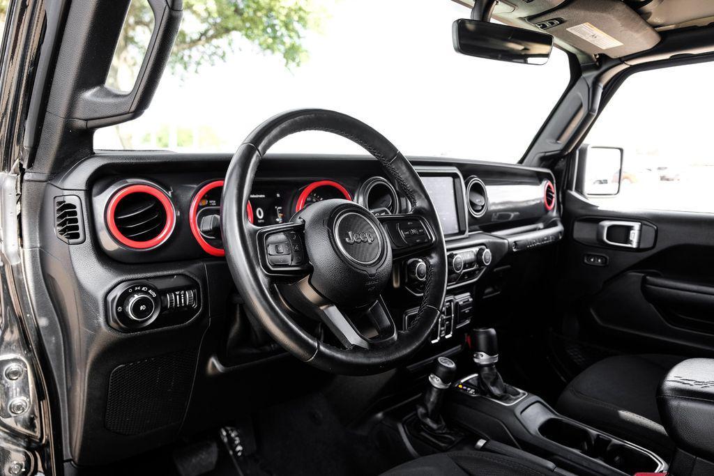 used 2021 Jeep Wrangler Unlimited car, priced at $21,781