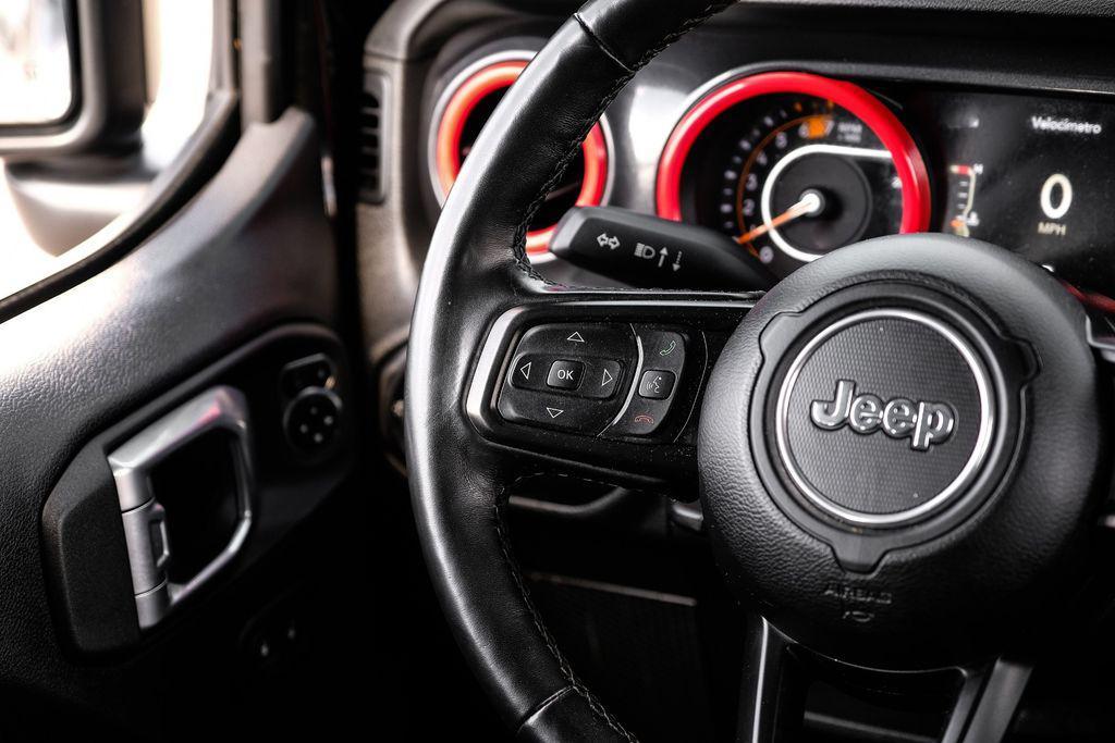 used 2021 Jeep Wrangler Unlimited car, priced at $21,781