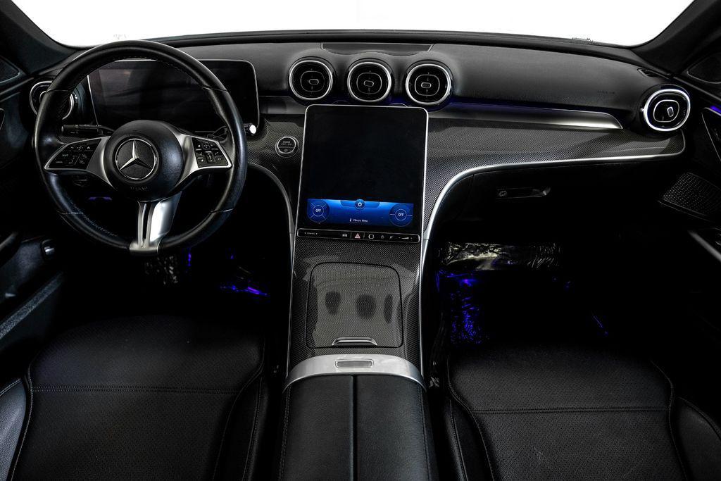 used 2022 Mercedes-Benz C-Class car, priced at $24,981