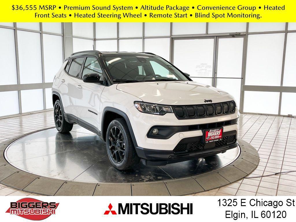 used 2022 Jeep Compass car, priced at $20,999