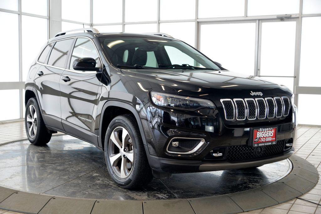 used 2021 Jeep Cherokee car, priced at $21,992