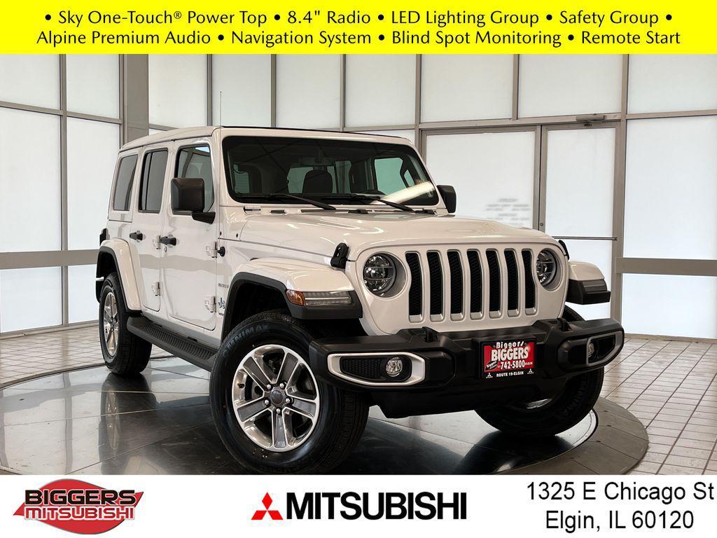 used 2021 Jeep Wrangler Unlimited car, priced at $30,496