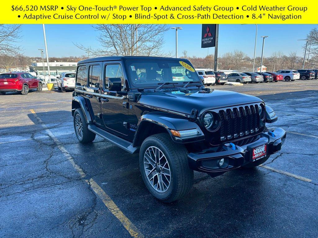 used 2022 Jeep Wrangler Unlimited 4xe car, priced at $31,444
