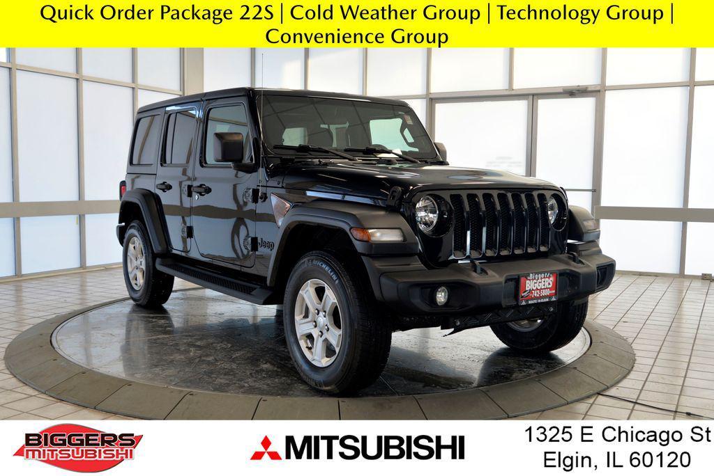 used 2021 Jeep Wrangler Unlimited car, priced at $26,972