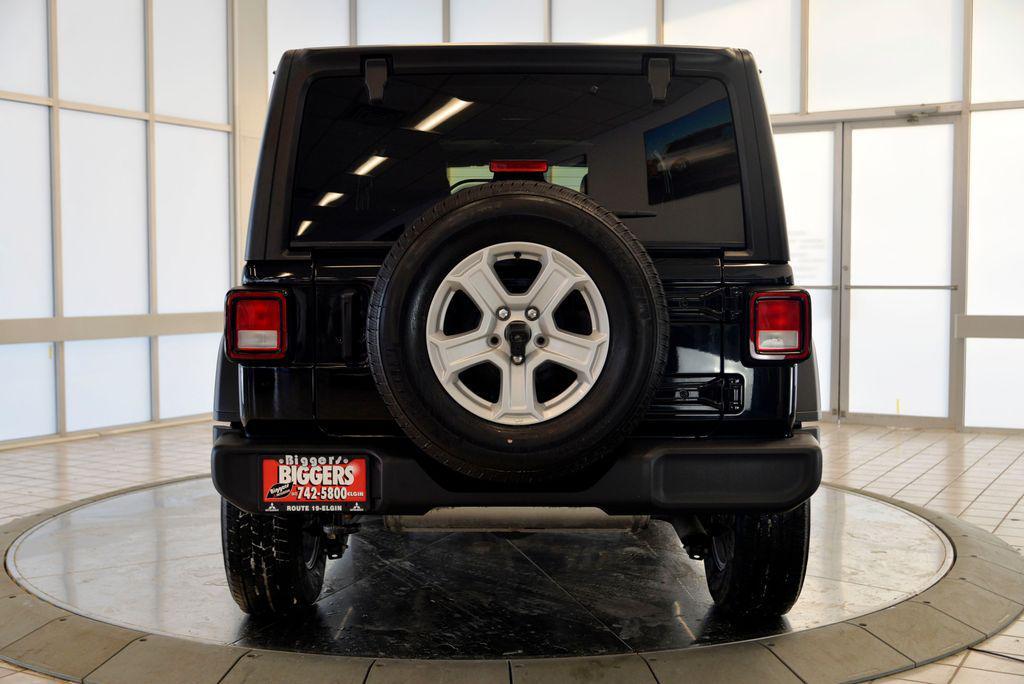 used 2021 Jeep Wrangler Unlimited car, priced at $26,972