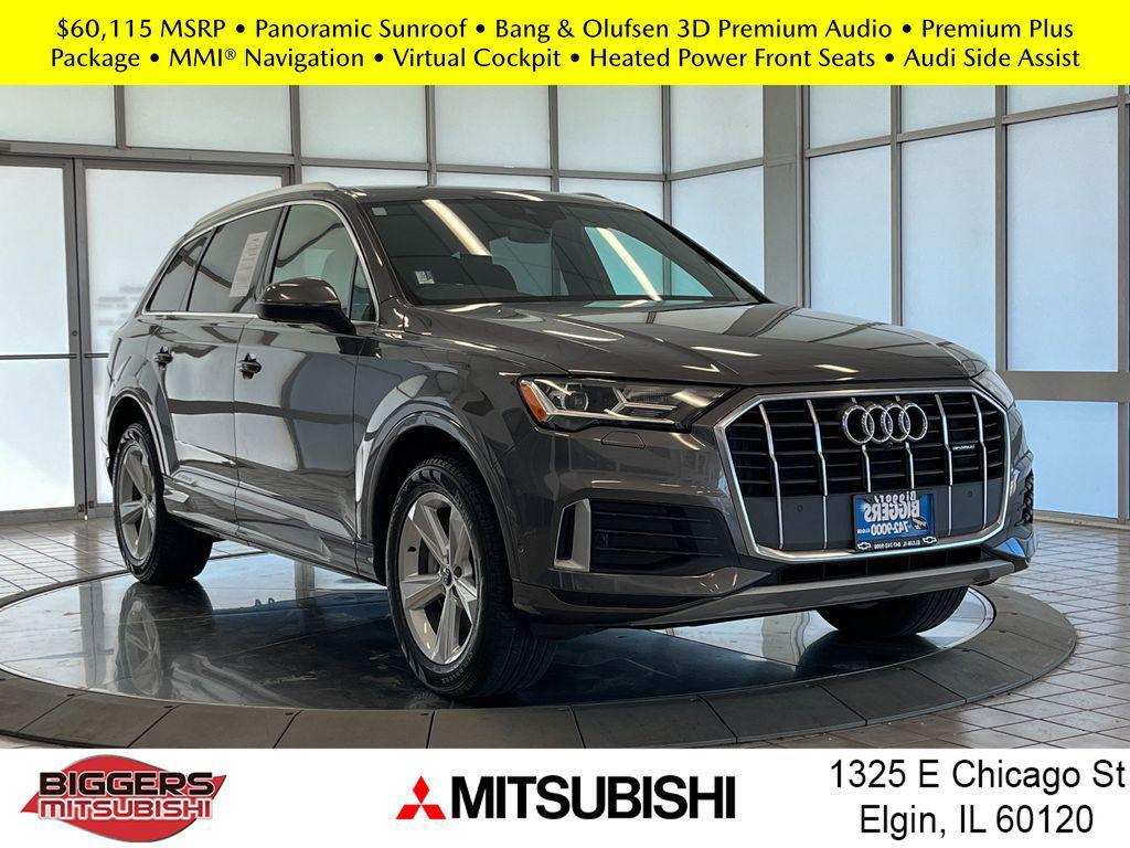 used 2021 Audi Q7 car, priced at $30,384