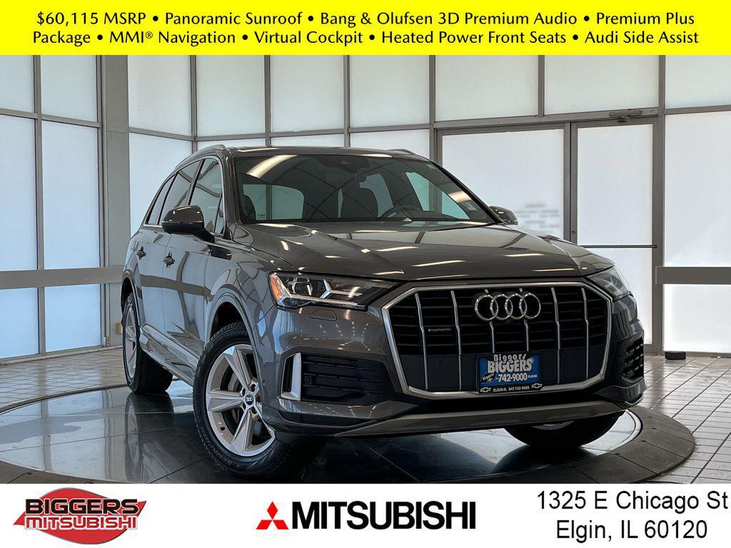 used 2021 Audi Q7 car, priced at $29,494