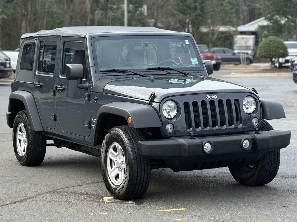 used 2017 Jeep Wrangler Unlimited car, priced at $18,698