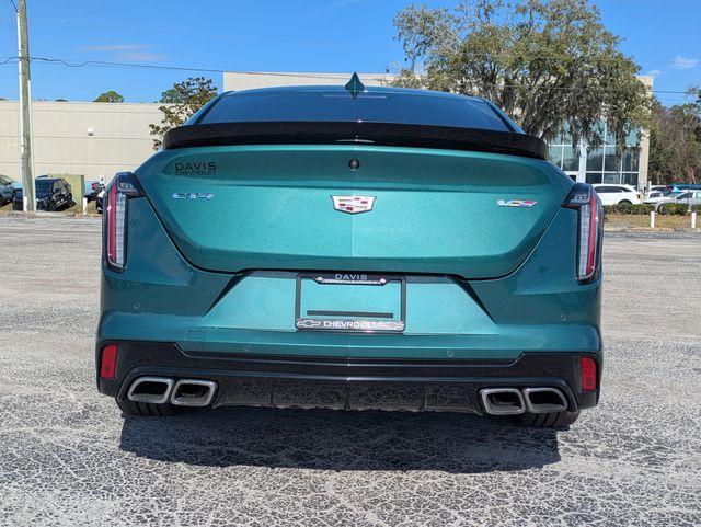 used 2025 Cadillac CT4-V car, priced at $49,999