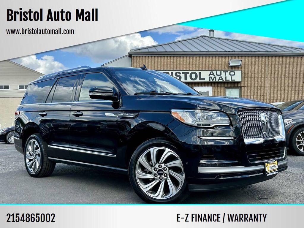 used 2022 Lincoln Navigator car, priced at $45,995