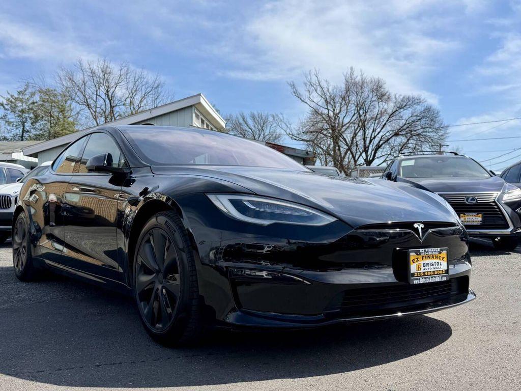 used 2021 Tesla Model S car, priced at $59,995