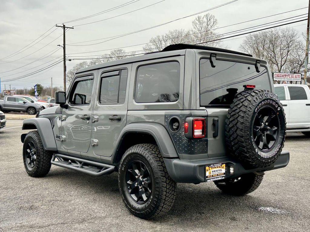 used 2021 Jeep Wrangler Unlimited car, priced at $21,995
