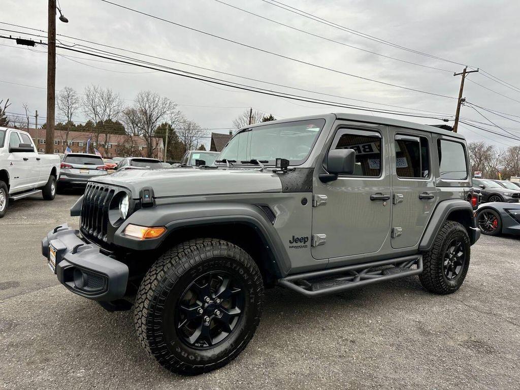 used 2021 Jeep Wrangler Unlimited car, priced at $21,995