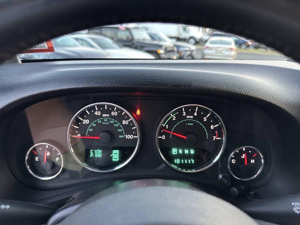 used 2012 Jeep Wrangler Unlimited car, priced at $14,995