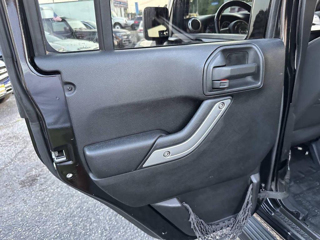 used 2012 Jeep Wrangler Unlimited car, priced at $14,995