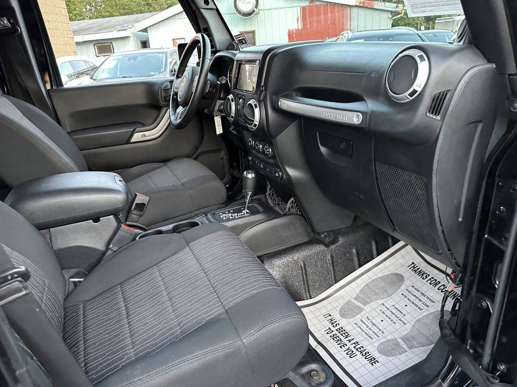 used 2012 Jeep Wrangler Unlimited car, priced at $14,995