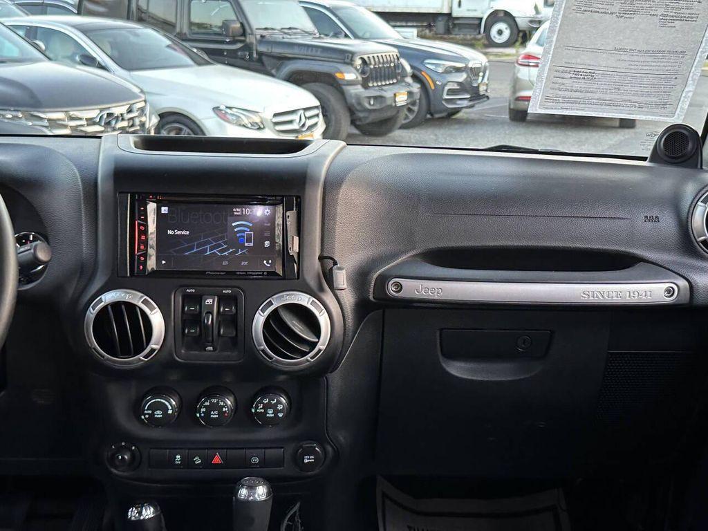 used 2012 Jeep Wrangler Unlimited car, priced at $14,995