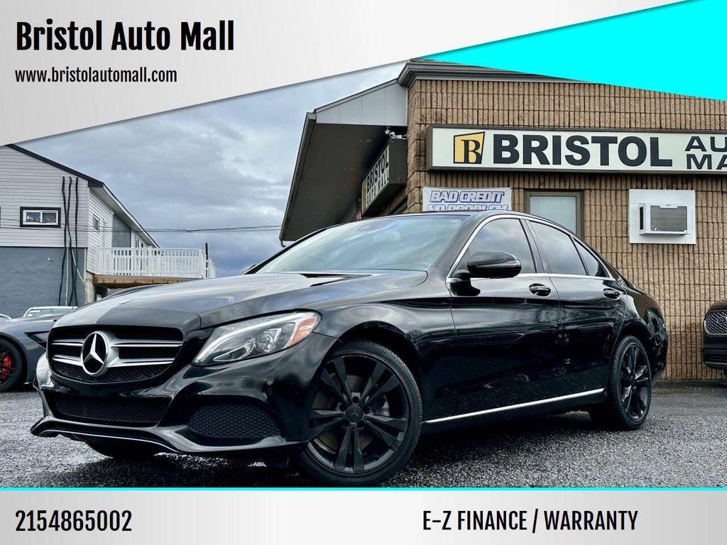used 2017 Mercedes-Benz C-Class car, priced at $17,995