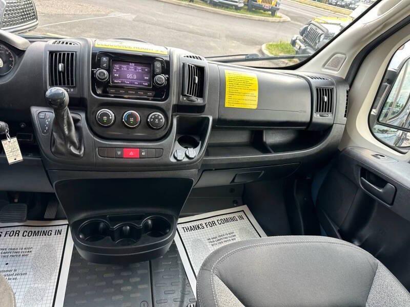 used 2019 Ram ProMaster 3500 car, priced at $19,995