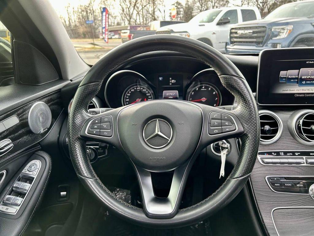 used 2015 Mercedes-Benz C-Class car, priced at $15,995