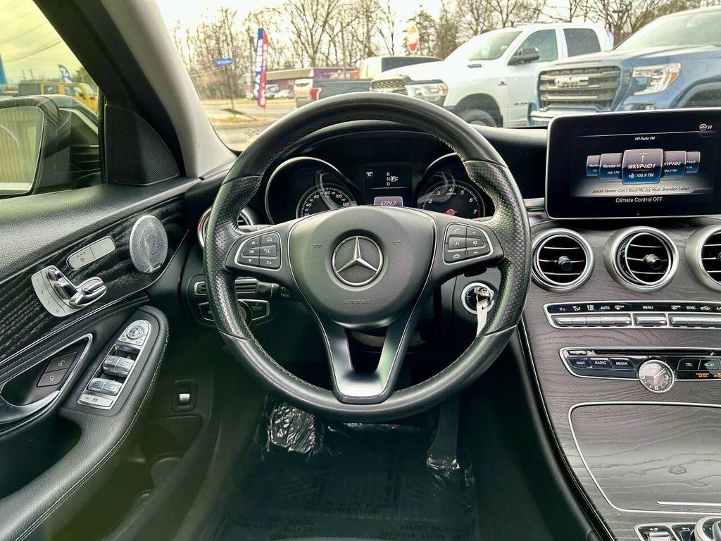 used 2015 Mercedes-Benz C-Class car, priced at $15,995
